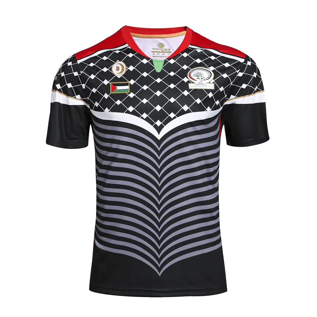 Palestine Jersey White/Black/Blue