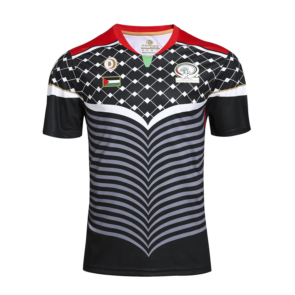 Palestine Jersey White/Black/Blue